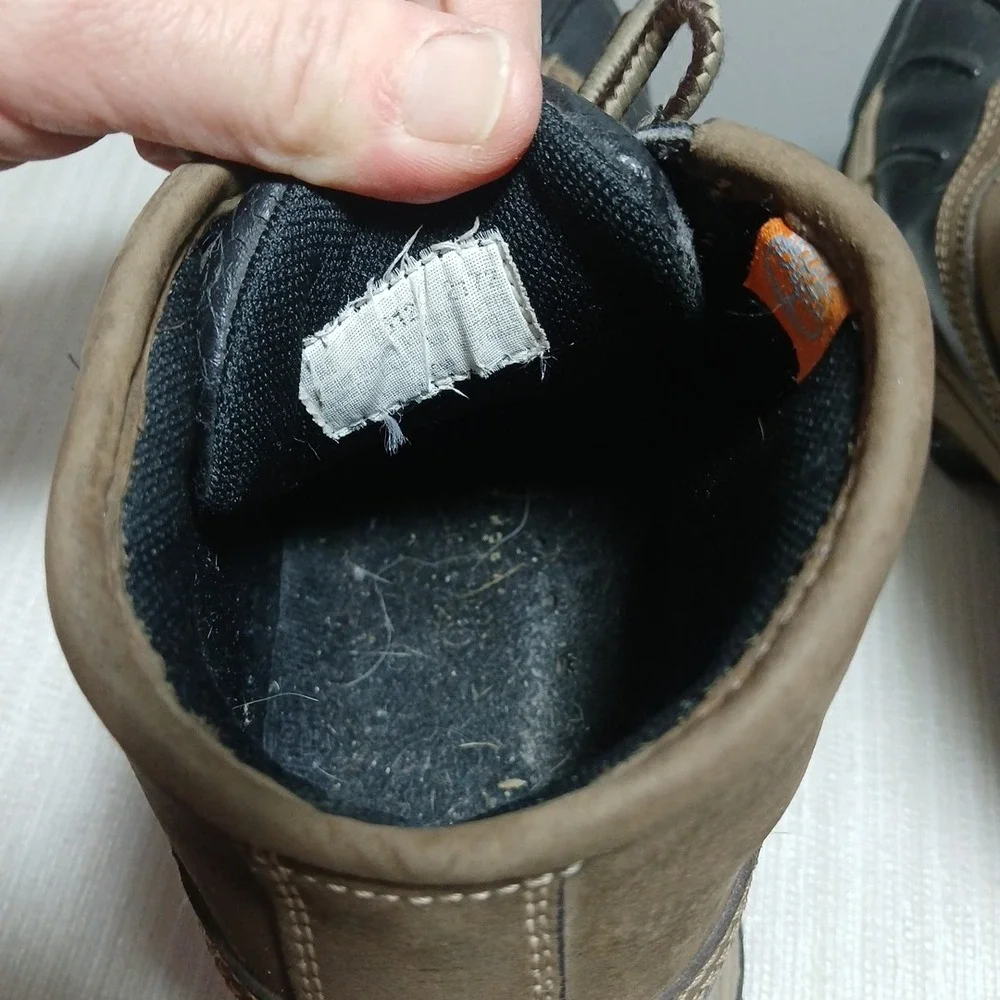 Timberland Men's Sz 7 Leather Waterproof Duck‎ Boot Used barn chore outdoor